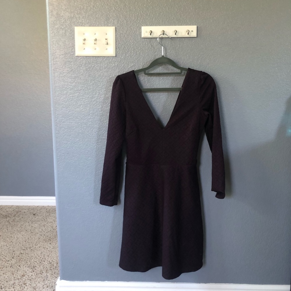 Dark Purple Mini dress